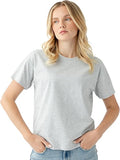 Women's All-Day T-Shirt 100% Cotton - Relaxed Fit - Soft and Breathable